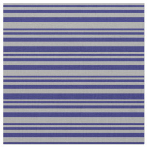 Tissu Motif gris foncé et bleu nuit