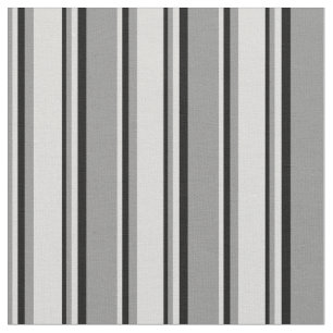 Tissu Motif gris, gris clair et noir