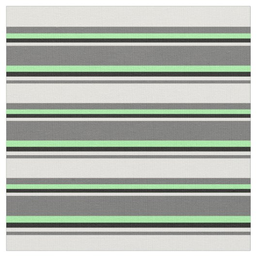 Tissu Motif gris, jaune clair, noir et vert (Fermer)