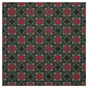 Tissu motif gris rouge Glitch2