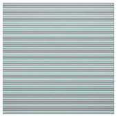 Tissu Motif Gris & Turquoise (Échantillon)