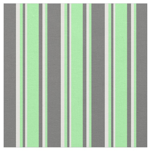 Tissu Motif Gris, Vert & Blanc Gris (Fermer)