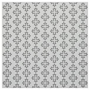 Tissu Motif hiérarchique croisé copte