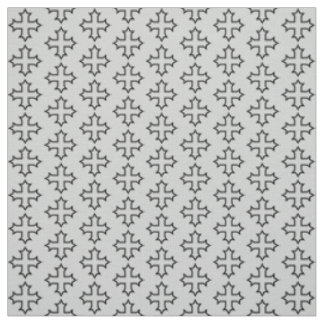 Tissu Motif hiérarchique croisé copte