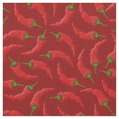 Tissu Motif Hot Chili Peppers (Fermer)
