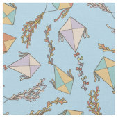 Tissu Motif Icons Kite (Fermer)
