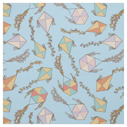 Tissu Motif Icons Kite (Échantillon)