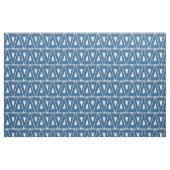 Tissu motif Ikat bleu (Fat Quarter)