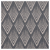 Tissu Motif Ikat noir (Échantillon)