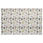 Tissu Motif image noir et blanc (Yard)