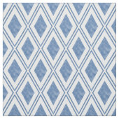 Tissu Motif Indigo Blue Diamond (Échantillon)