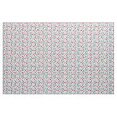 Tissu Motif infirmier du Red Blue Hearts (Yard)