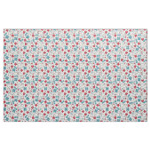 Tissu Motif infirmier du Red Blue Hearts (Fat Quarter)