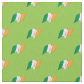 Tissu Motif irlandais de drapeau (fermé)