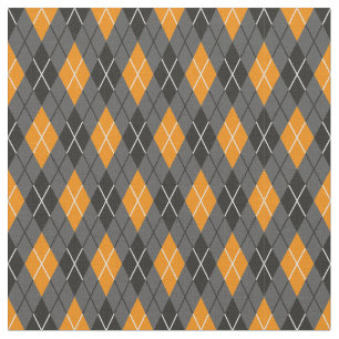 Tissu Motif Jacquard Halloween
