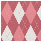 Tissu Motif Jacquard rose et blanc (Fermer)