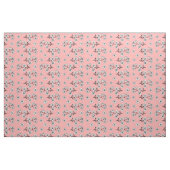 Tissu Motif japonais de fleurs Sakura (Fat Quarter)