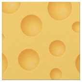 Tissu Motif jaune de fromage (Fermer)