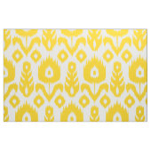 Tissu Motif jaune d'Ikat (Fat Quarter)