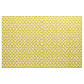 Tissu Motif jaune d'Ogee de moutarde (Yard)