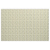 Tissu Motif jaune d'outil de coiffeur (Yard)