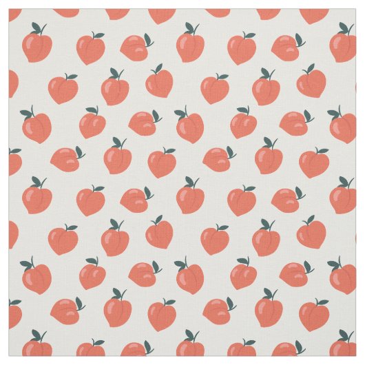 Tissu Motif joli de pêche (Échantillon)