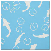 Tissu Motif koi moderne et minimal (Échantillon)