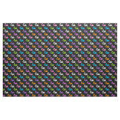 Tissu Motif lapins squelette (Yard)