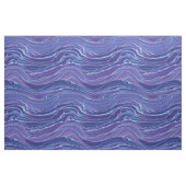 Tissu Motif Lavender Blue Abstrait Waves (Fat Quarter)