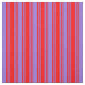 Tissu Motif Lignes rouge et violet (Échantillon)
