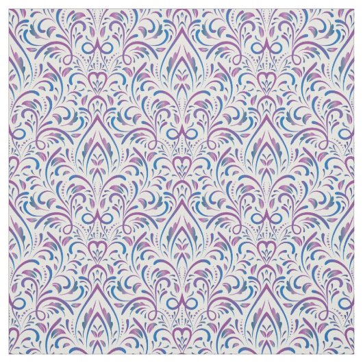 Tissu Motif lilas arabe (Échantillon)