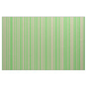 Tissu Motif Lime Vert et rose clair rayures (Fat Quarter)