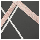 Tissu Motif linéaire d'abrégé sur triangle de noir rose (Échantillon)
