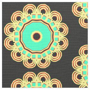 Tissu Motif Mandala 110714(011)