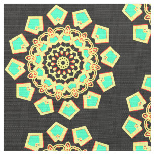 Tissu Motif Mandala 110714(014)