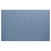 Tissu Motif Mandala Bleu Indigo (Yard)