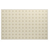 Tissu Motif Mandala Jaune Doré (Yard)