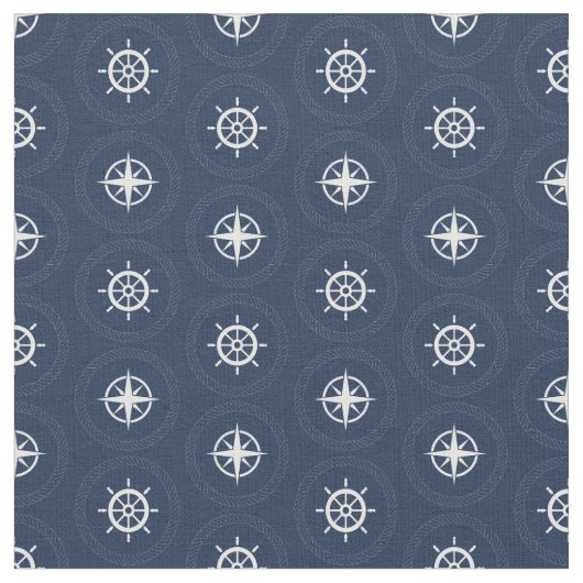 Tissu Motif maritime d'outil (Fermer)