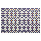 Tissu Motif marocain d'arabesque de Paisley de damassé (Fat Quarter)