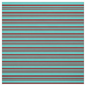 Tissu Motif Maroon et Turquoise (Échantillon)