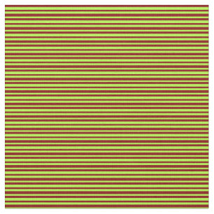 Tissu Motif Maroon & Lumineuses Vert Colorées