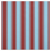 Tissu Motif Maroon & Sky Blue Lines (Échantillon)