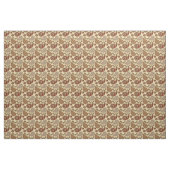 Tissu Motif, marron, tan et beige (Yard)