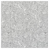 Tissu Motif Médicale de B&W (fermé)