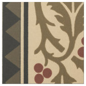 Tissu Motif médiéval Brown (Fermer)
