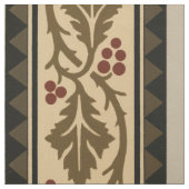 Tissu Motif médiéval Brown (Échantillon)
