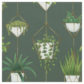 Tissu Motif ménager à accrochage géométrique (Fermer)