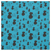 Tissu Motif mignon de minou (Échantillon)