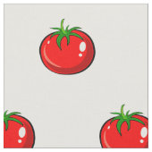 Tissu Motif mignon de tomate (Fermer)