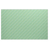 Tissu Motif moderne Boho tissé vert (Yard)